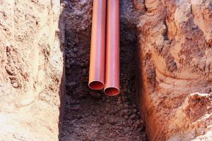 Sewer Solutions NW performing excavation