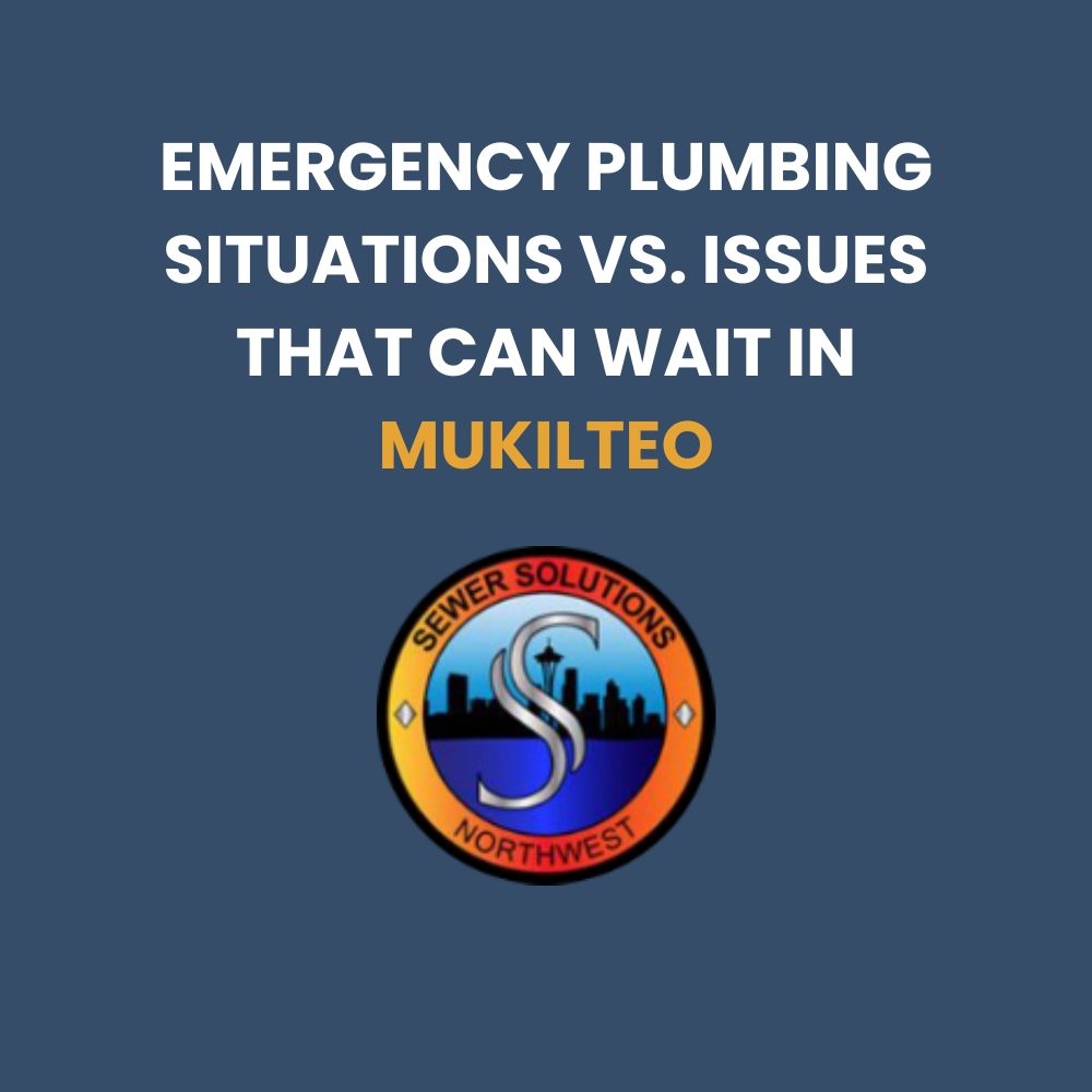 mukilteo emergency plumber when to call